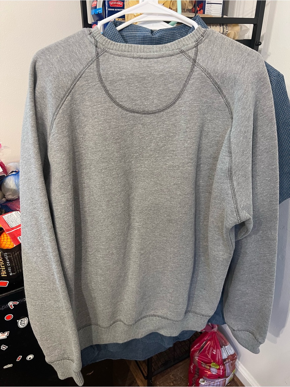 Outdoor Life Men's Gray Crewneck Sweatshirt